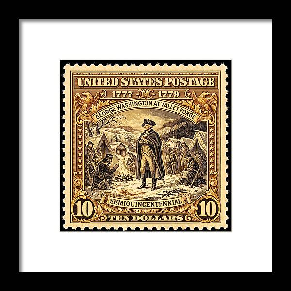 Valley Forge $10 2 1 - Framed Print