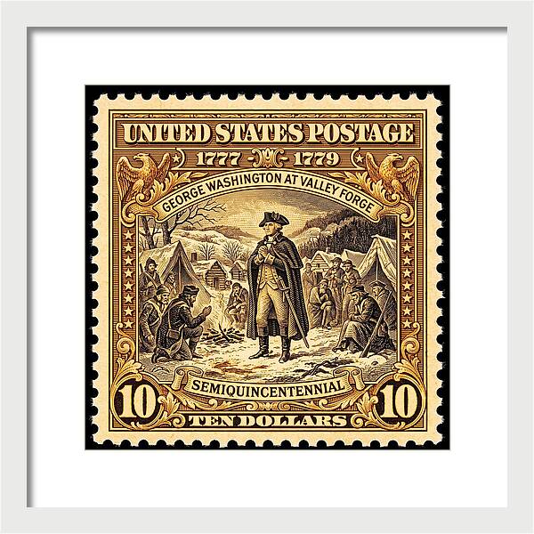 Valley Forge $10 2 1 - Framed Print