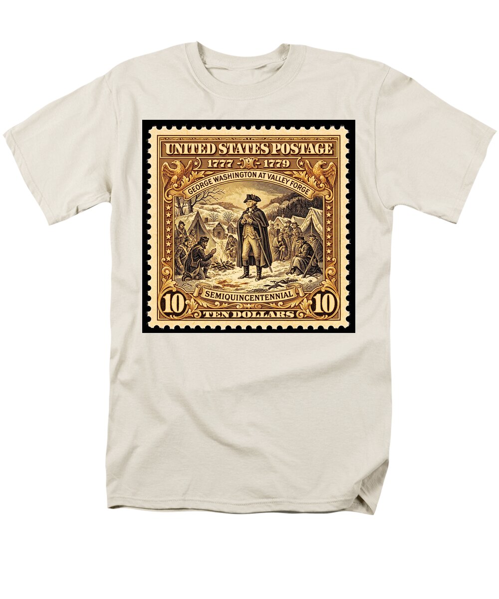 Valley Forge $10 1 - Men's T-Shirt  (Regular Fit)