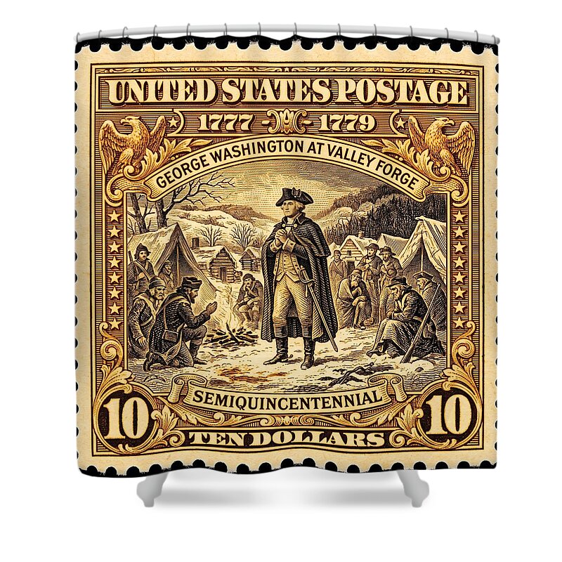 Valley Forge $10 1 - Shower Curtain