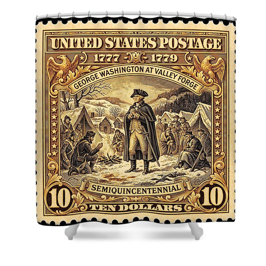 Valley Forge $10 2 1 - Shower Curtain