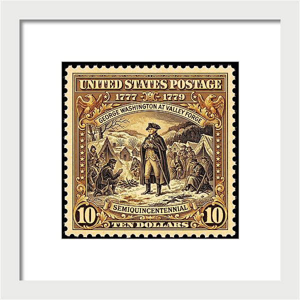 Valley Forge $10 2 1 - Framed Print