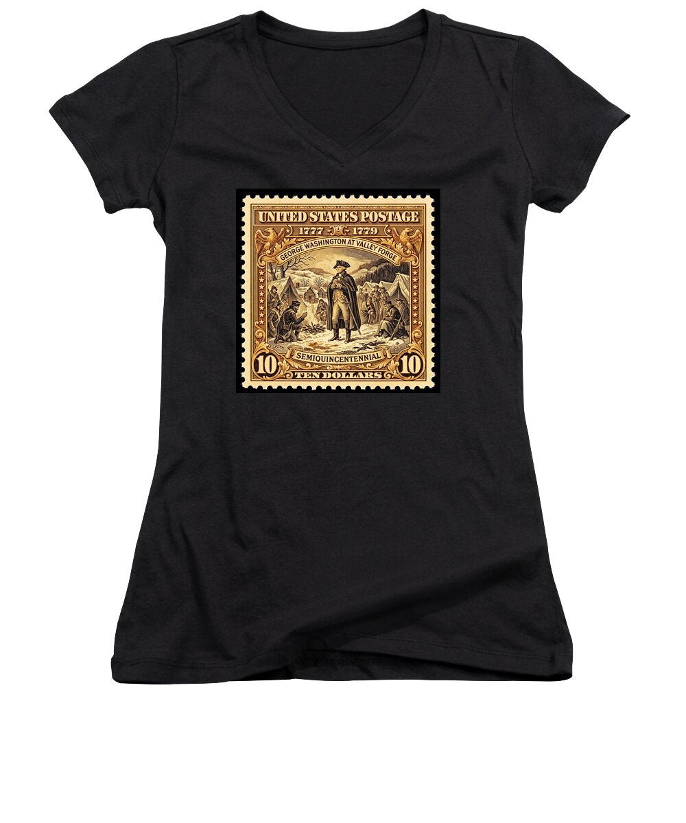 Valley Forge $10 2 1 - Women's V-Neck