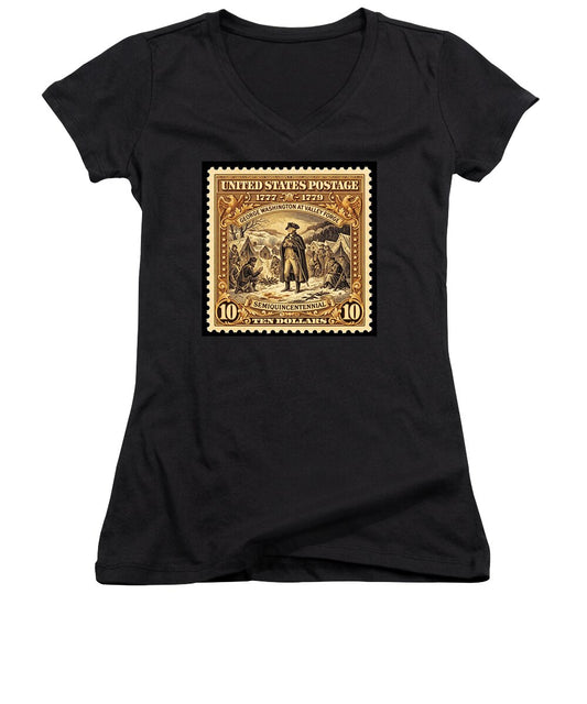 Valley Forge $10 2 1 - Women's V-Neck