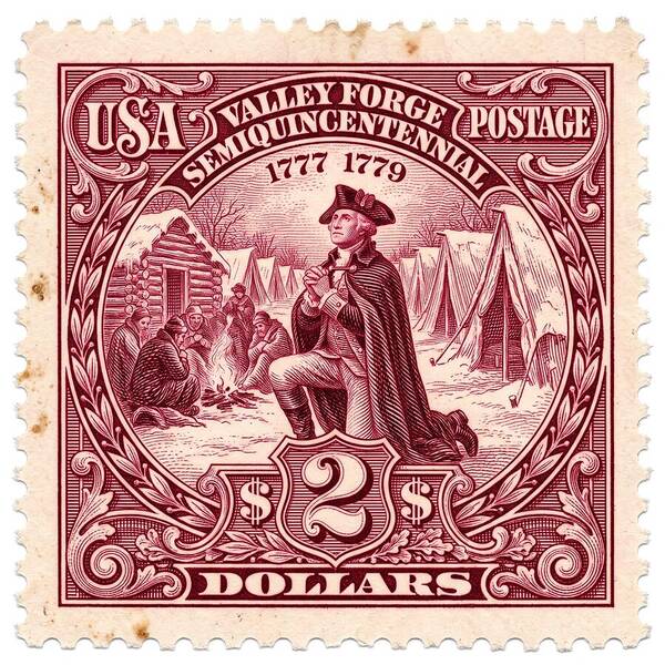 Valley Forge $2 1 - Art Print