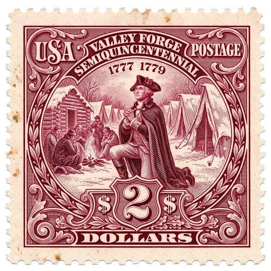 Valley Forge $2 1 - Art Print