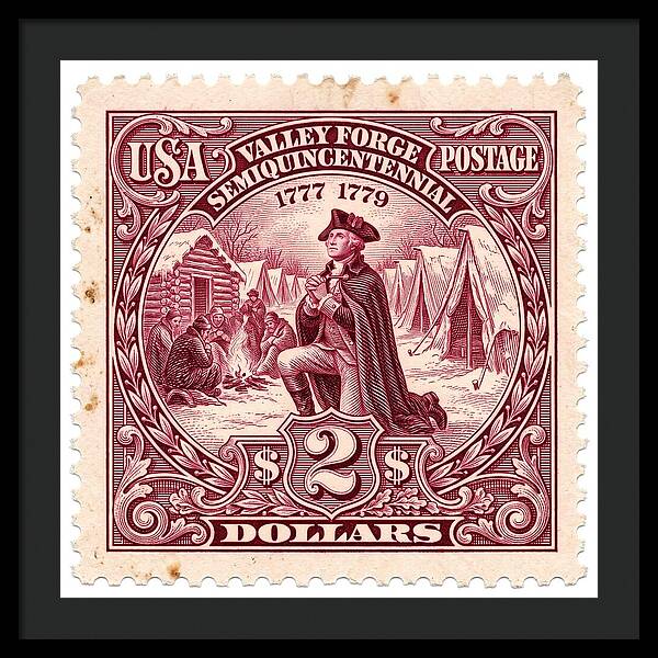 Valley Forge $2 1 - Framed Print