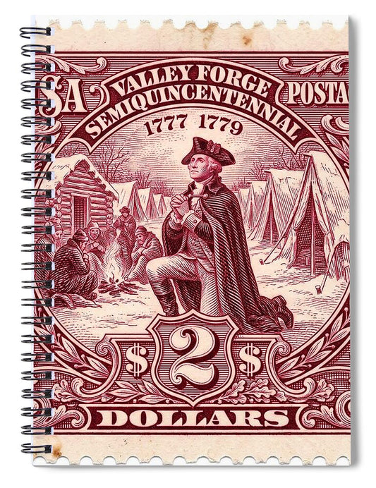 Valley Forge $2 1 - Spiral Notebook