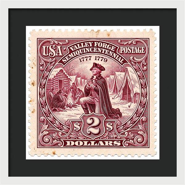 Valley Forge $2 1 - Framed Print