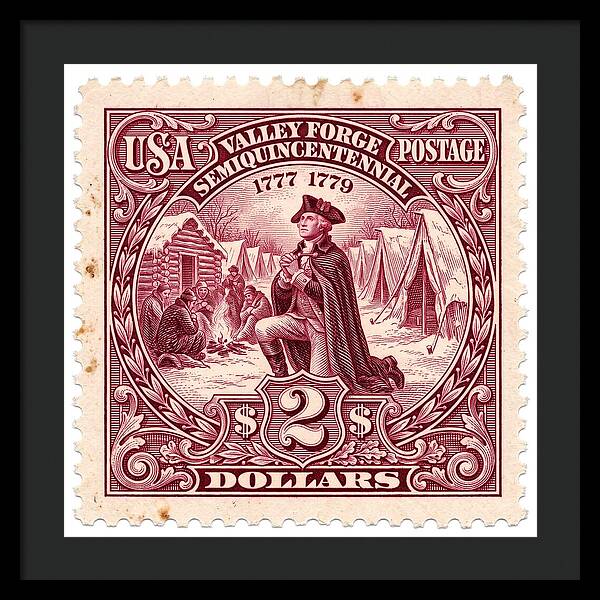 Valley Forge $2 1 - Framed Print