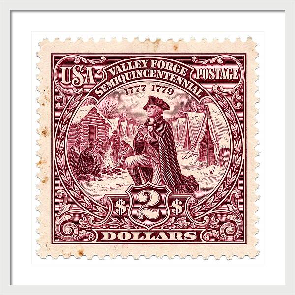Valley Forge $2 1 - Framed Print