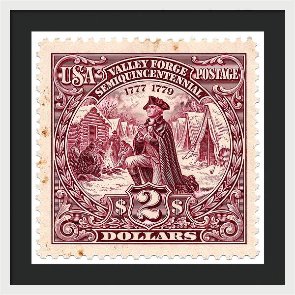 Valley Forge $2 1 - Framed Print