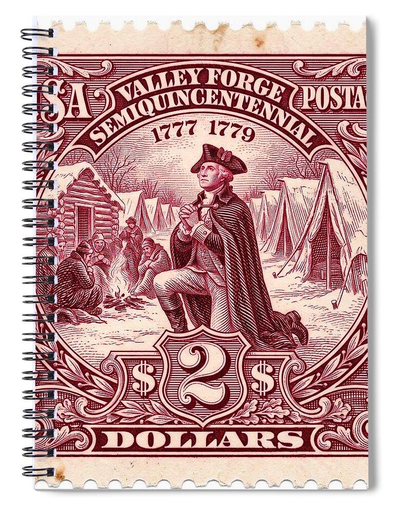 Valley Forge $2 1 - Spiral Notebook