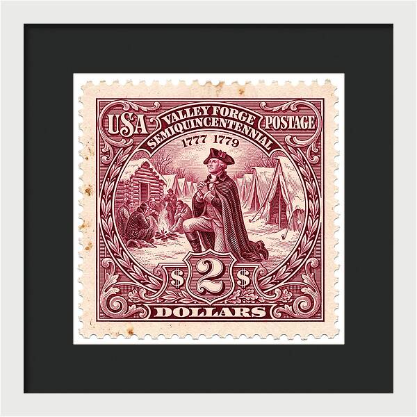 Valley Forge $2 1 - Framed Print
