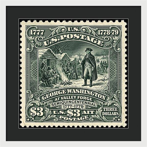 Valley Forge $3 1 - Framed Print