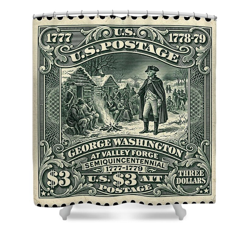 Valley Forge $3 1 - Shower Curtain