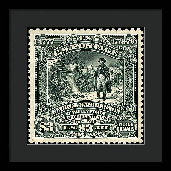 Valley Forge $3 1 - Framed Print