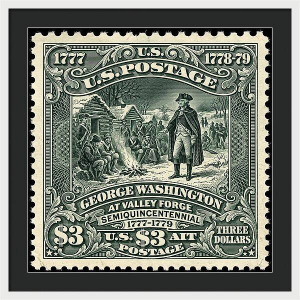 Valley Forge $3 1 - Framed Print