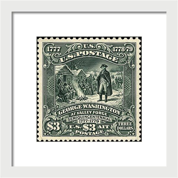 Valley Forge $3 1 - Framed Print
