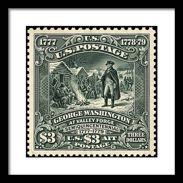 Valley Forge $3 1 - Framed Print
