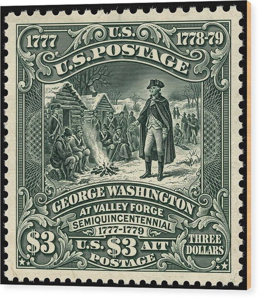 Valley Forge $3 1 - Wood Print