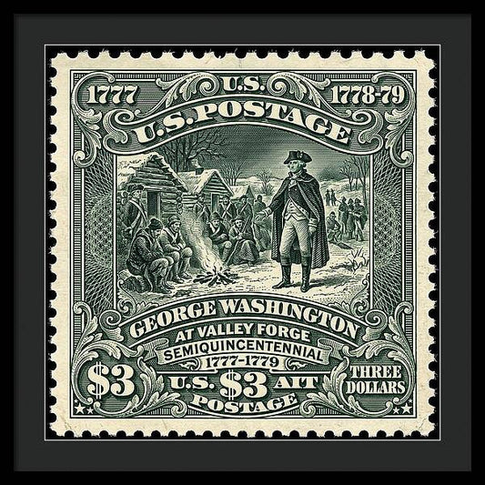 Valley Forge $3 1 - Framed Print
