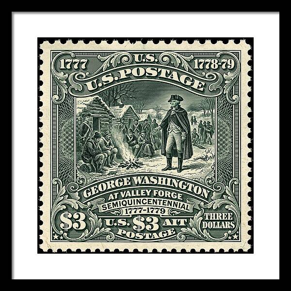 Valley Forge $3 1 - Framed Print