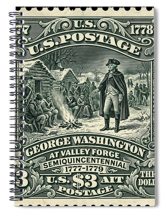 Valley Forge $3 1 - Spiral Notebook