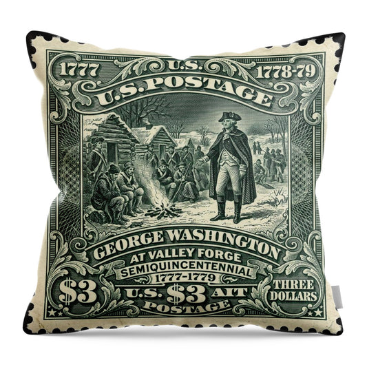 Valley Forge $3 1 - Throw Pillow