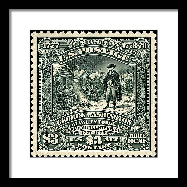 Valley Forge $3 1 - Framed Print