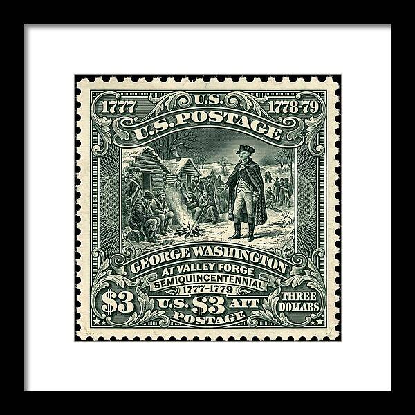 Valley Forge $3 1 - Framed Print