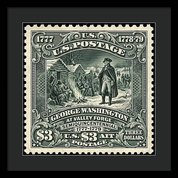 Valley Forge $3 1 - Framed Print