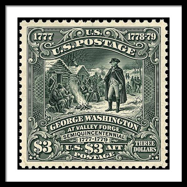 Valley Forge $3 1 - Framed Print