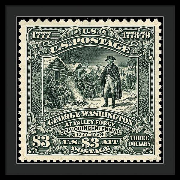 Valley Forge $3 1 - Framed Print