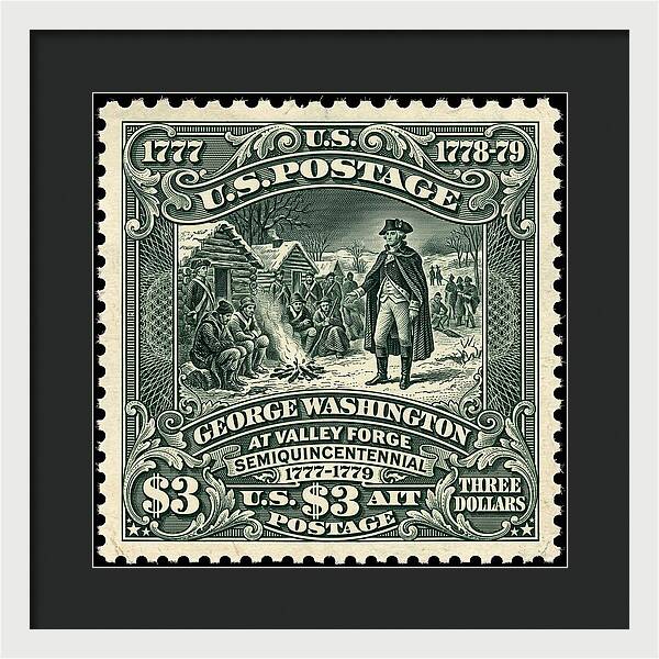 Valley Forge $3 1 - Framed Print
