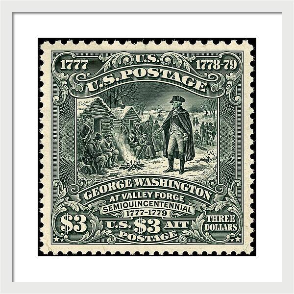 Valley Forge $3 1 - Framed Print