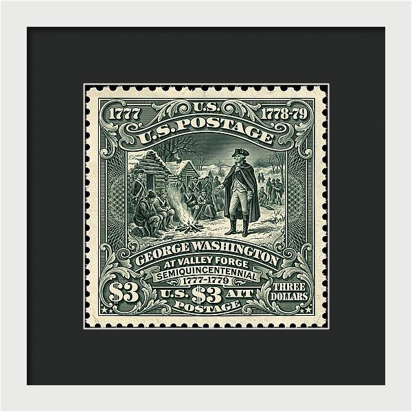 Valley Forge $3 1 - Framed Print