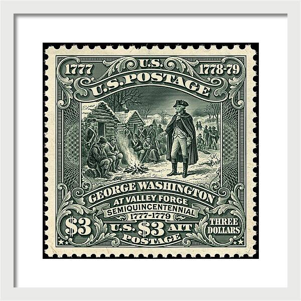 Valley Forge $3 1 - Framed Print