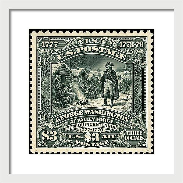 Valley Forge $3 1 - Framed Print