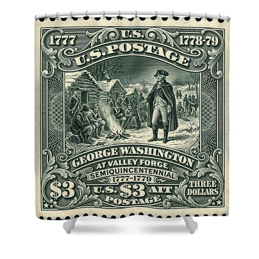 Valley Forge $3 1 - Shower Curtain