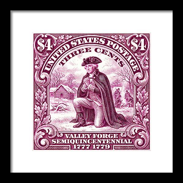 Valley Forge $4 1 - Framed Print