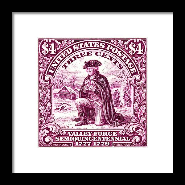 Valley Forge $4 1 - Framed Print