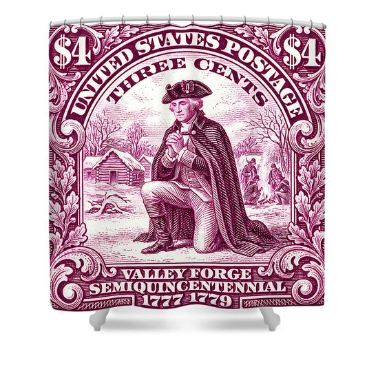 Valley Forge $4 1 - Shower Curtain