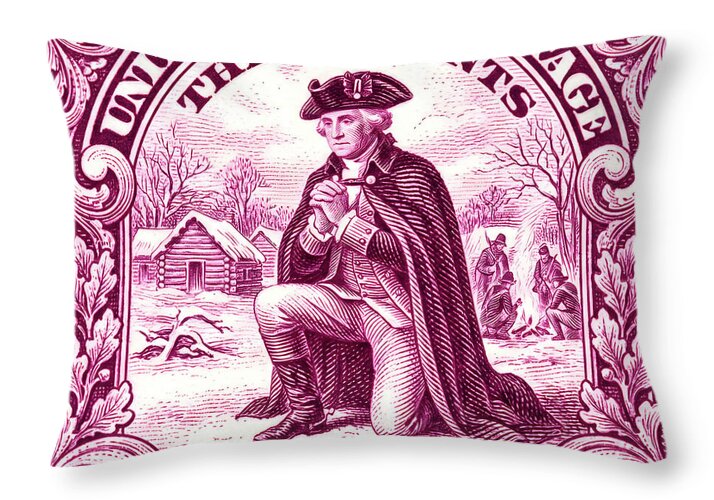 Valley Forge $4 1 - Throw Pillow