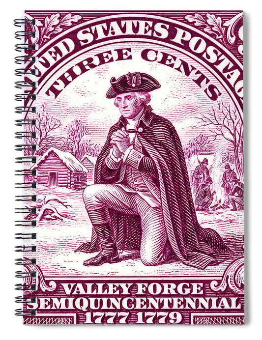 Valley Forge $4 1 - Spiral Notebook