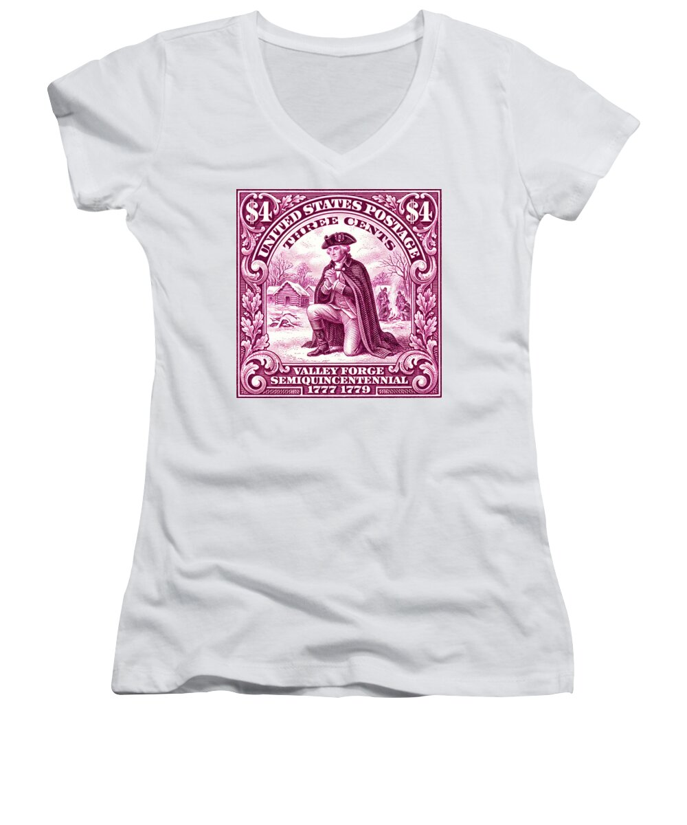 Valley Forge $4 1 - Women's V-Neck