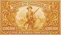 American Independence $100,000 2 - Art Print