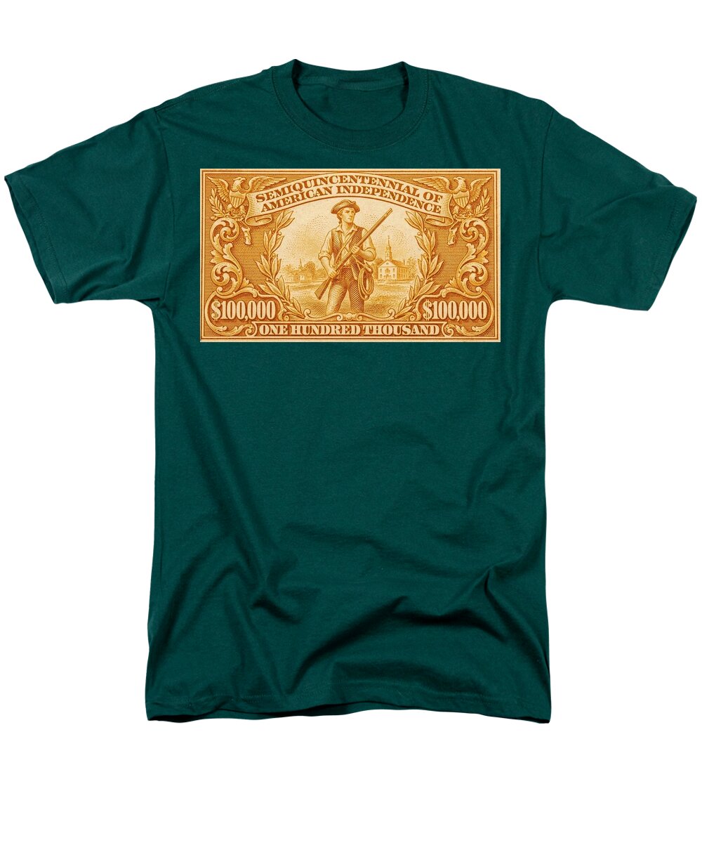 American Independence $100,000 2 - Men's T-Shirt  (Regular Fit)