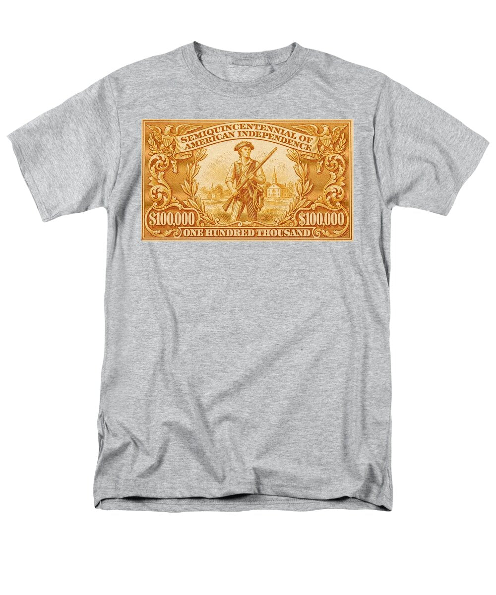 American Independence $100,000 2 - Men's T-Shirt  (Regular Fit)