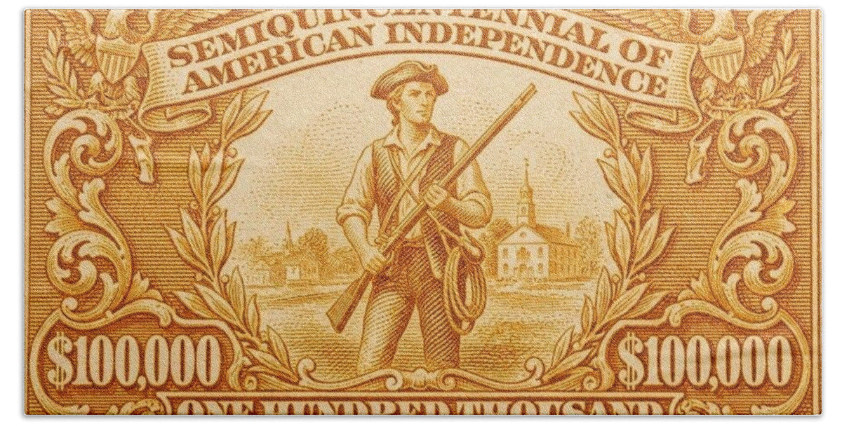 American Independence $100,000 2 - Bath Towel